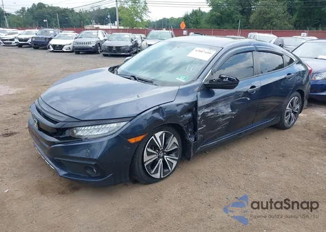 2018 Honda Civic Ex-T из США, поврежденный, VIN JHMFC1F34JX037438